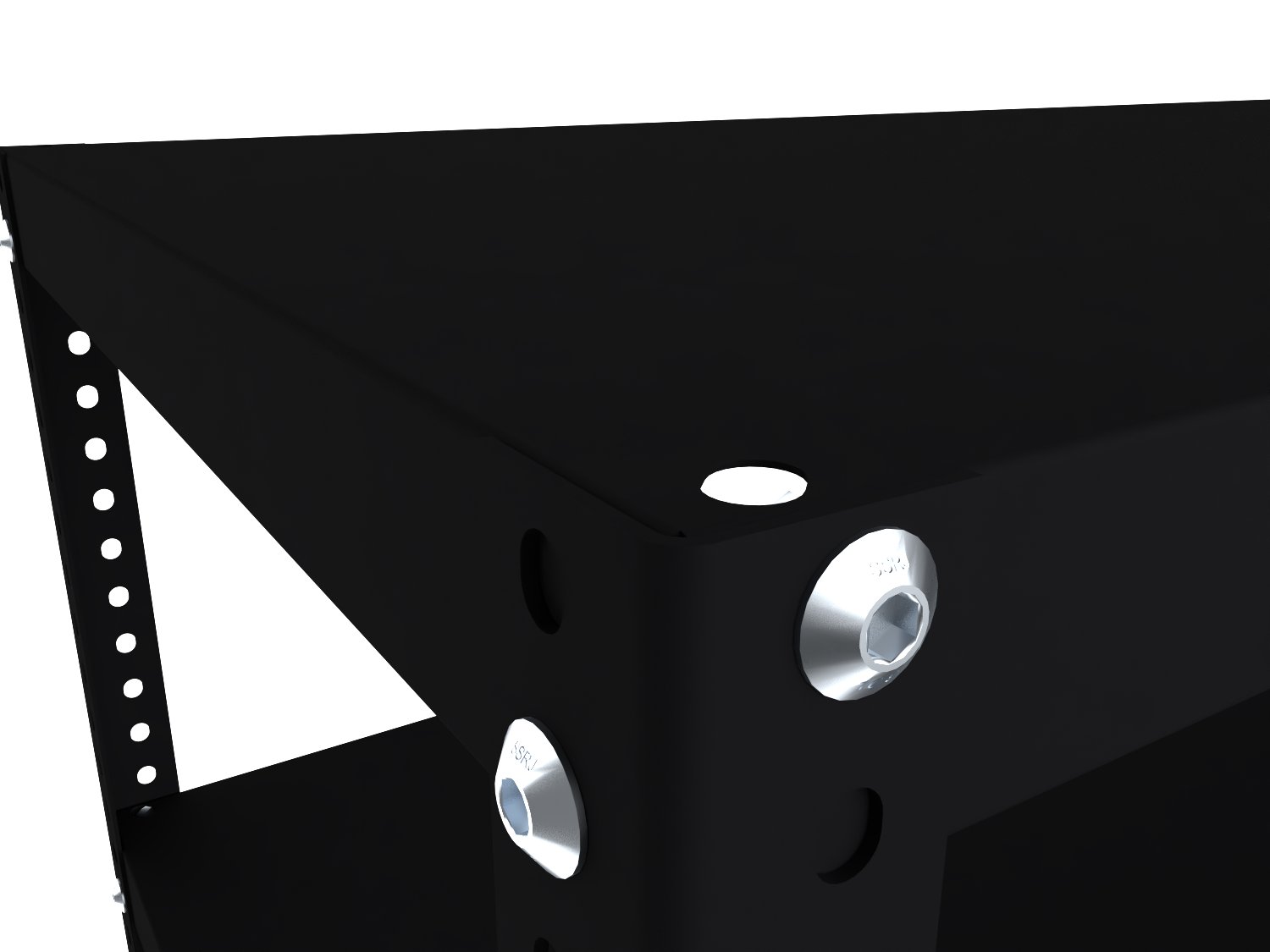 Detail skrutkovaného regálu 7